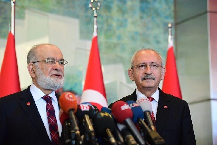 Kılıçdaroğlu, Sp Genel Başkanı Karamollaoğlu İle Görüştü G3