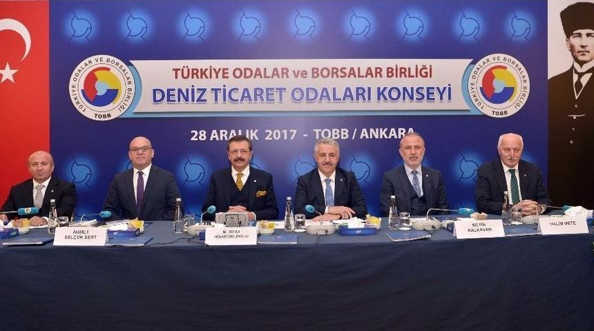 Tobb Deniz Ticaret Odaları Konseyi Toplandı