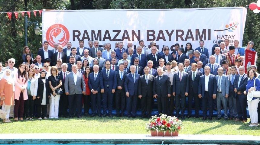 Hatay Protokol&uuml; Bayramlaştı