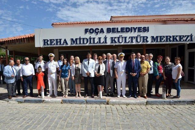 Foça’da Resmi Bayramlaşma