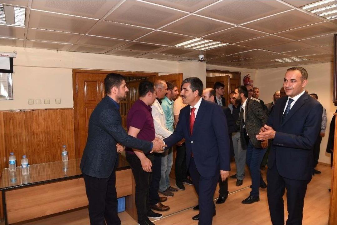 Muş Belediyesinde Bayramlaşma T&ouml;reni