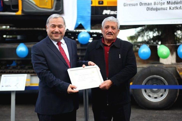 Giresun Orman Bölge Müdürlüğü’nde Yeni Alınan Hizmet Araçları İçin Tören Düzenlendi G2