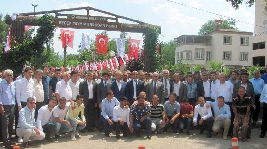 Araban&rsquo;da Bayramlaşma