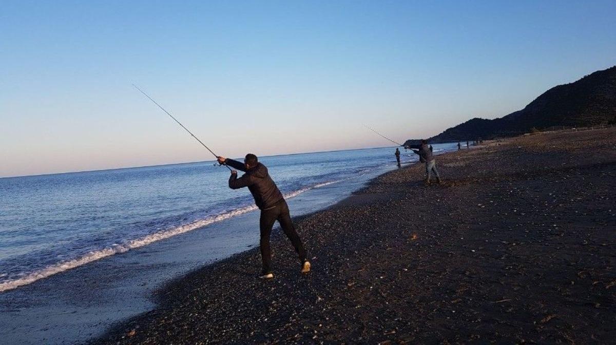 1.gazipaşa At &Ccedil;ek Balık Avı Yarışması Tamamlandı