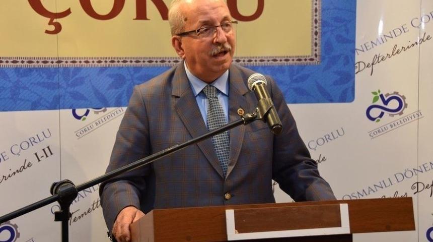 Albayrak, &Ccedil;orlu Osmanlı Eserleri İle İlgili D&uuml;zenlenen Basın Toplantısına Katıldı