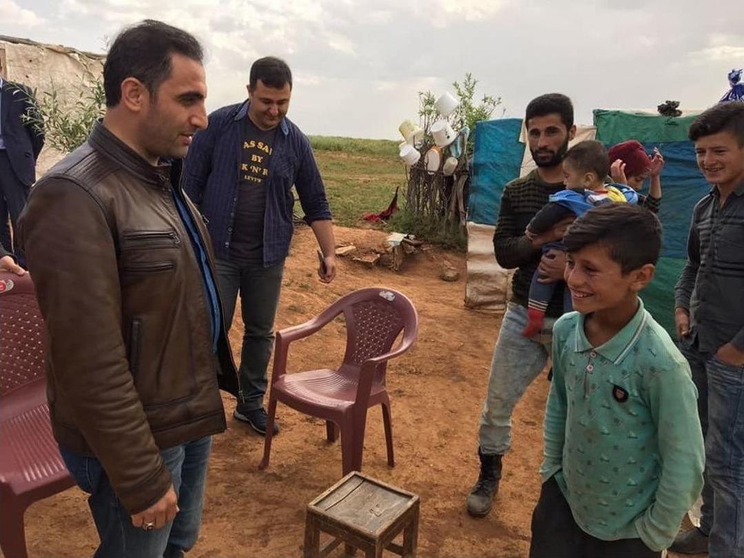 Kaymakam Alibeyoğlu, Mehmet&ccedil;ikle Bayramlaştı