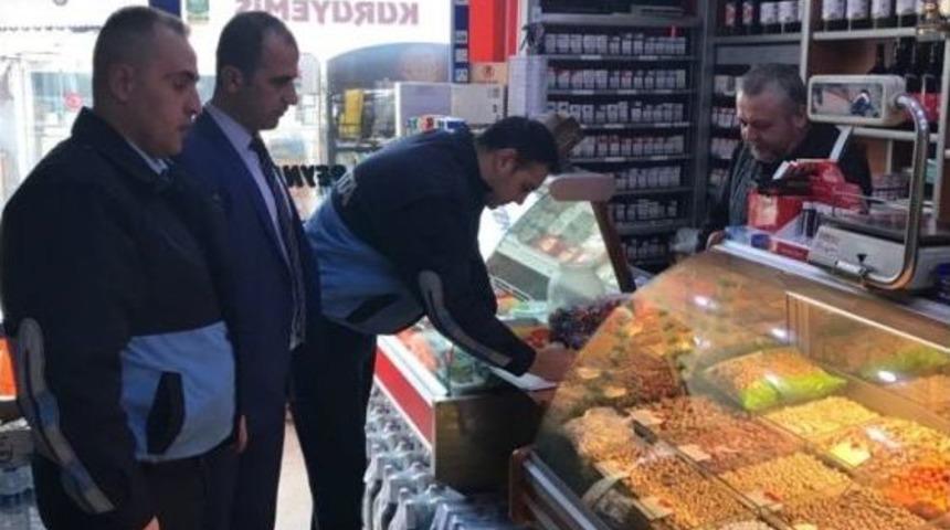 Kuruyemiş Satış Noktalarına Denetim