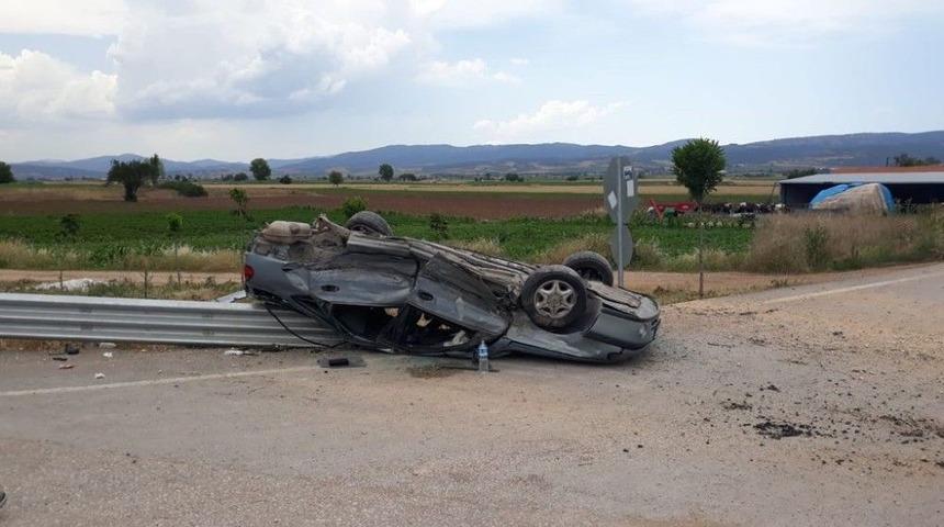 Bursa&rsquo;da 5 Aylık Bebek Kazada Hayatını Kaybetti, 7 Kişi Yaralandı