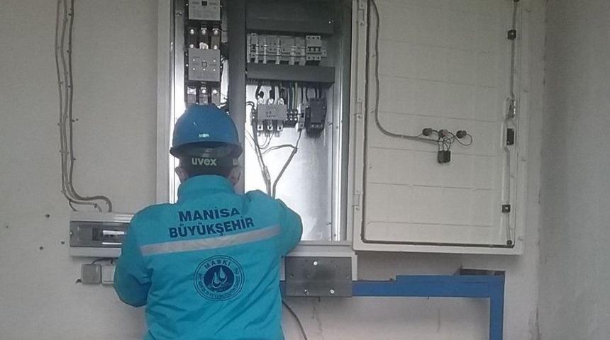 Maski, 27 Mahallenin Elektrik Panoları Yenilendi