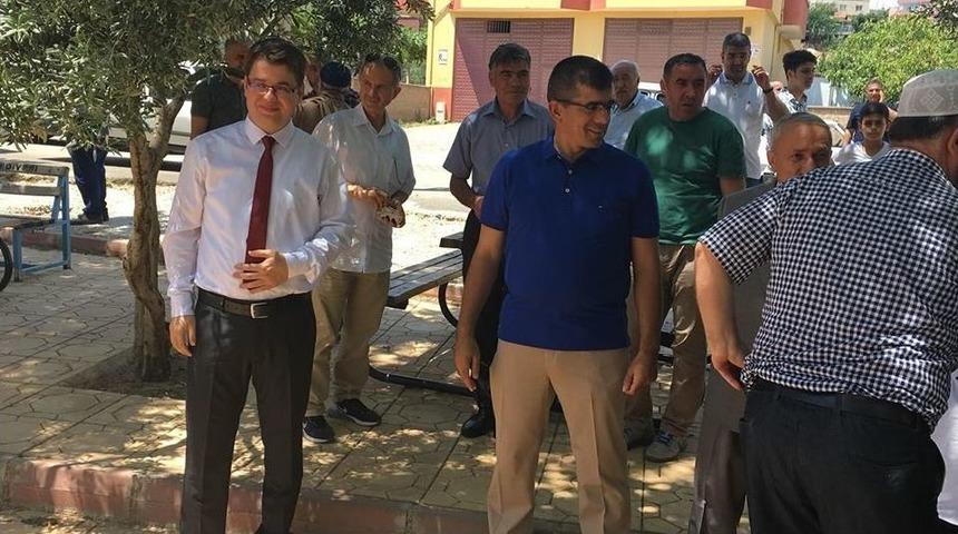 Nurdağı’nda Bayramlaşma Programında İlk Yaşandı