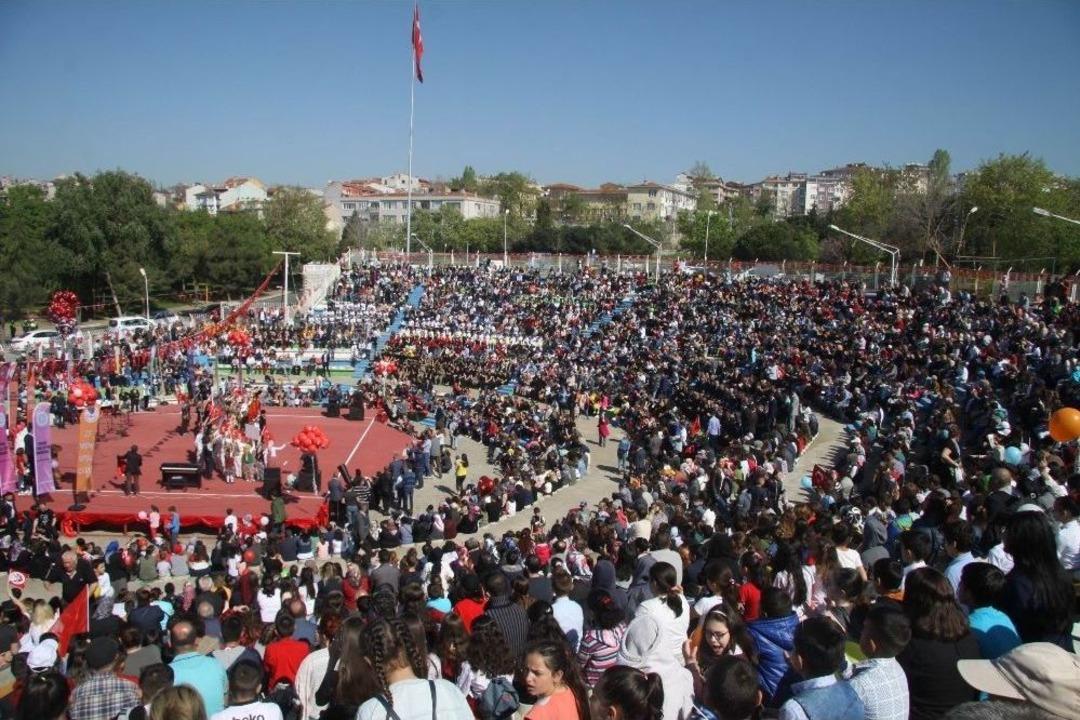 23 Nisan Tekirdağ&rsquo;da Coşkuyla Kutlandı