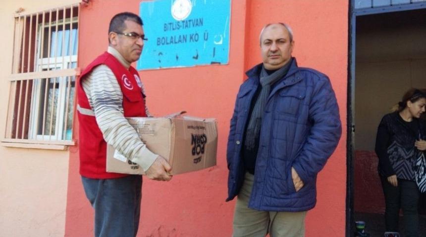 K&ouml;y Okulu &Ouml;ğrencilerine Kırtasiye Desteği