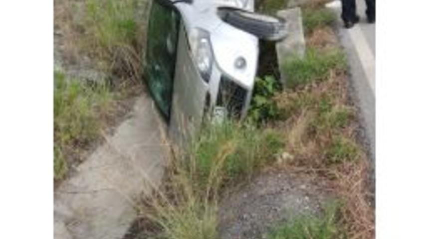 Hatay’da Araç Su Kanalına Düştü: 1 Yaralı