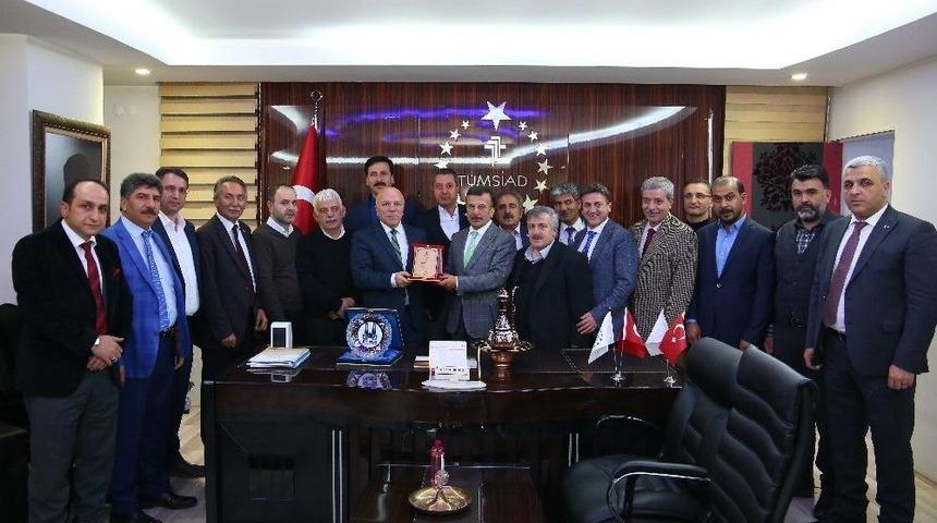 Başkan Sekmen&rsquo;den T&uuml;msiad&rsquo;a Ziyaret