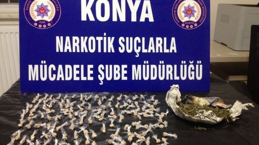 Uyuşturucuyu Bah&ccedil;e Duvarına Sakladılar