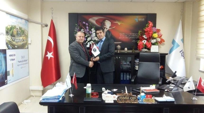 Asimder&rsquo;den İş-kur M&uuml;d&uuml;r&uuml; Can&rsquo;a Ziyaret