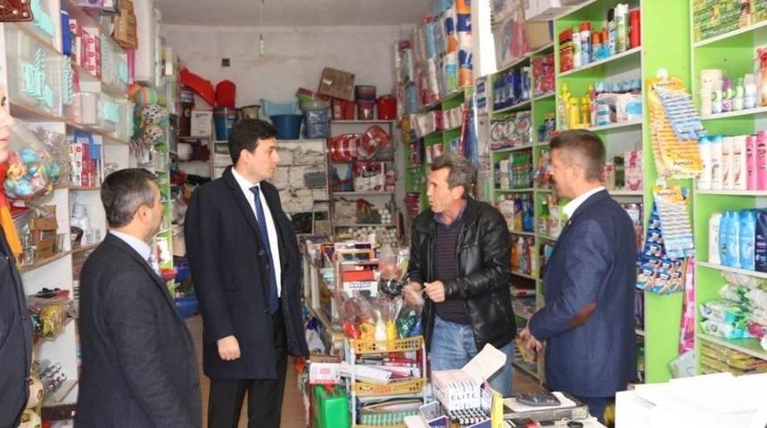 Kaymakam Temurci&rsquo;den Esnaf Ziyareti