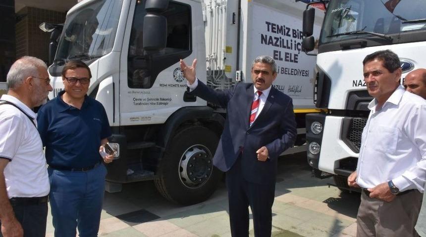 Nazilli Belediyesi Ara&ccedil; Filosuna İki Yeni Ara&ccedil; Daha Eklendi