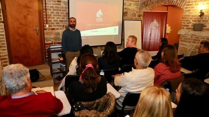 Edirne Akademi&rsquo;nin Eğitimleri Devam Ediyor