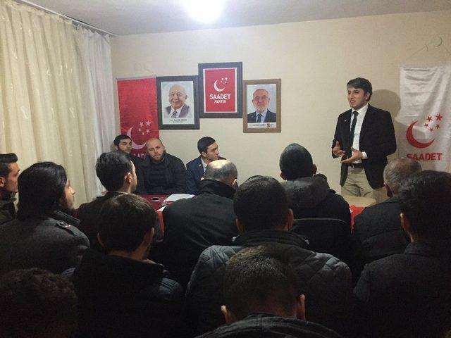 Saadet Partisi Bilecik Gençlik Kolları’nda Devir Teslim Töreni Yapıldı