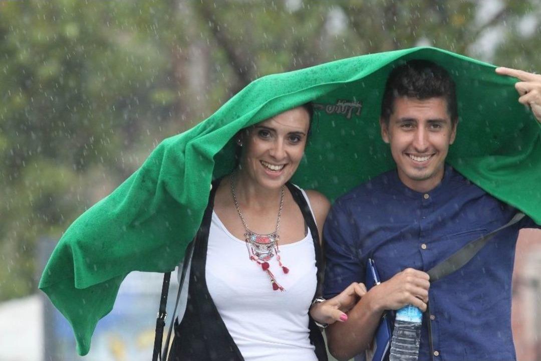 Antalya&rsquo;da Bayram Yağmuru