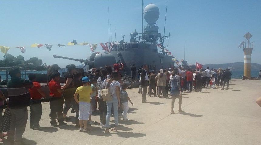 Tcg Fırtına, 23 Nisan&rsquo;da G&uuml;ll&uuml;k&rsquo;te Ziyarete A&ccedil;ıldı