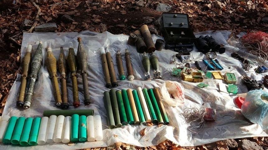 Amanoslarda Pkk&rsquo;ya Ait Sığınak Bulundu