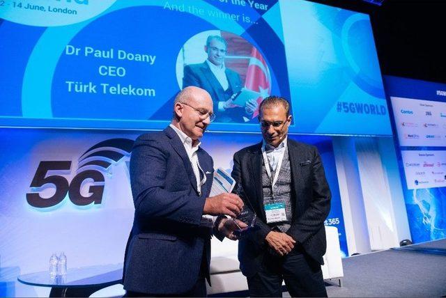 Londra’daki 5g Dünya Zirvesi’nde Yılın Telekom Operatörü Yöneticisi Belli Oldu