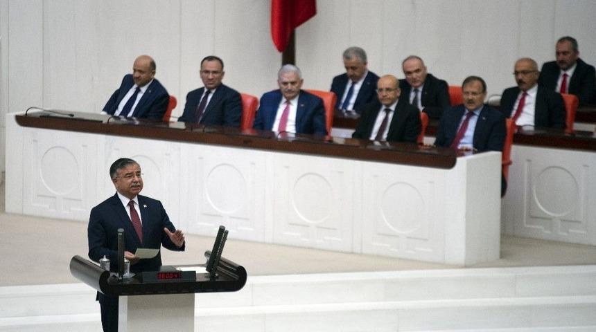 Bakan Yılmaz, Tbmm&rsquo;deki &Ouml;zel Oturumda Konuştu