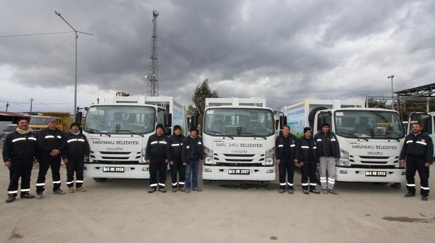 Saruhanlı Belediyesi Ara&ccedil; Filosunu G&uuml;&ccedil;lendirdi