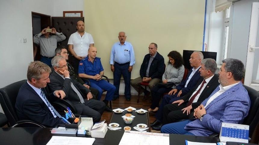 Dinar&rsquo;da Bayramlaşma T&ouml;reni Yapıldı