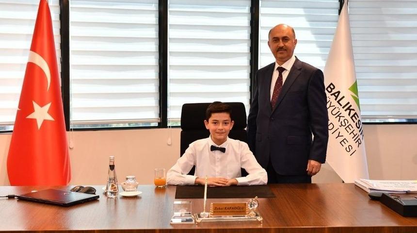 B&uuml;y&uuml;kşehir Belediyesi&rsquo;nde Başkanlık &Ccedil;ocuklarda
