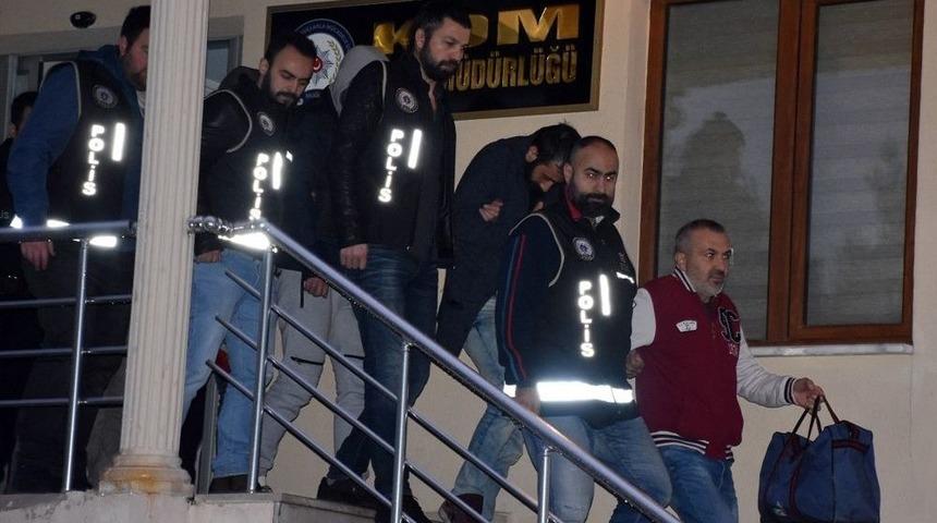 Fuhuş Operasyonu Zanlıları Adliyeye Sevk Edildi