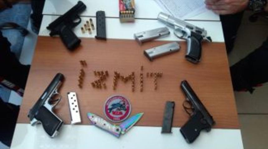 Yunus Timleri Uygulamada Silah Yakaladı