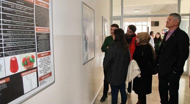 Gıda Mühendisliği Öğrencilerinin Projeleri Sergilendi