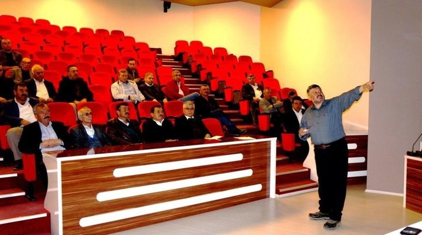 Sarıg&ouml;l&rsquo;de &Uuml;reticiler Mağdur Olmasın Diye &rsquo;&ccedil;ek&rsquo; Semineri D&uuml;zenlendi