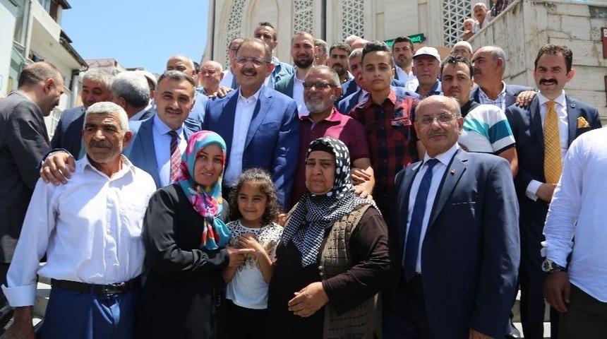 Bakan &Ouml;zhaseki&rsquo;den Develi&rsquo;ye Bayram Ziyareti