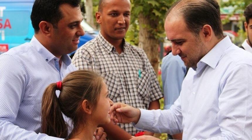 Ak Parti&rsquo;li Baybatur, Sarıg&ouml;l Teşkilatıyla Bayramlaştı