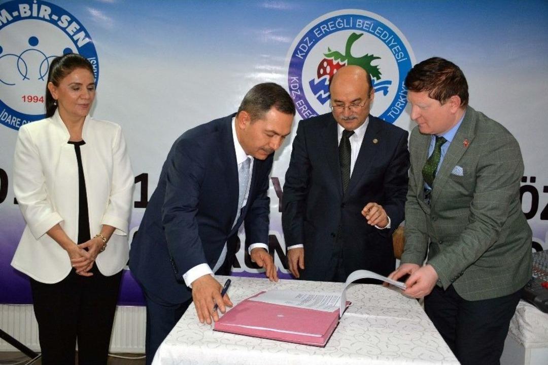 Başkan Uysal&rsquo;dan Memurlara Y&uuml;zde 100 Artış