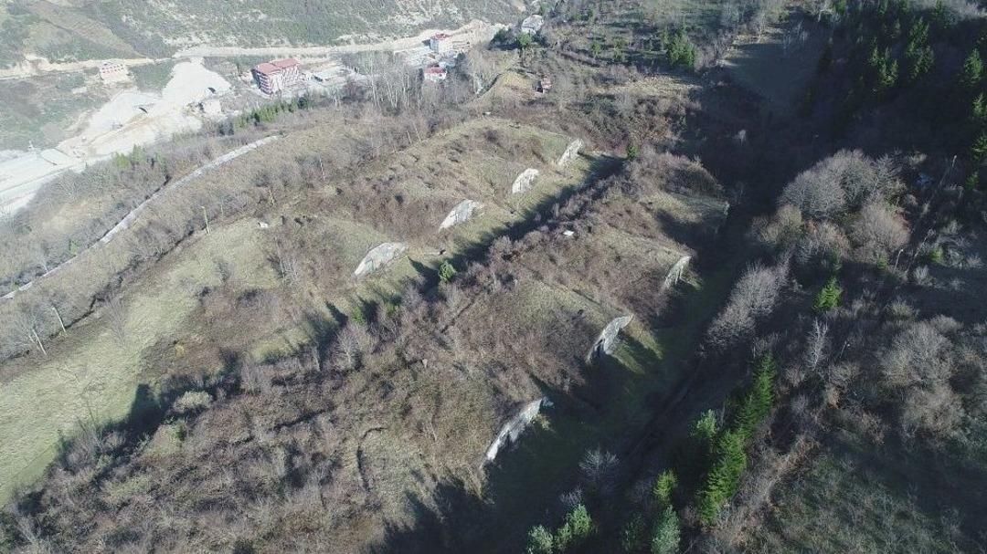 Trabzon&rsquo;un Ma&ccedil;ka İl&ccedil;esindeki Eski Nato &Uuml;ss&uuml; İlk Kez G&ouml;r&uuml;nt&uuml;lendi