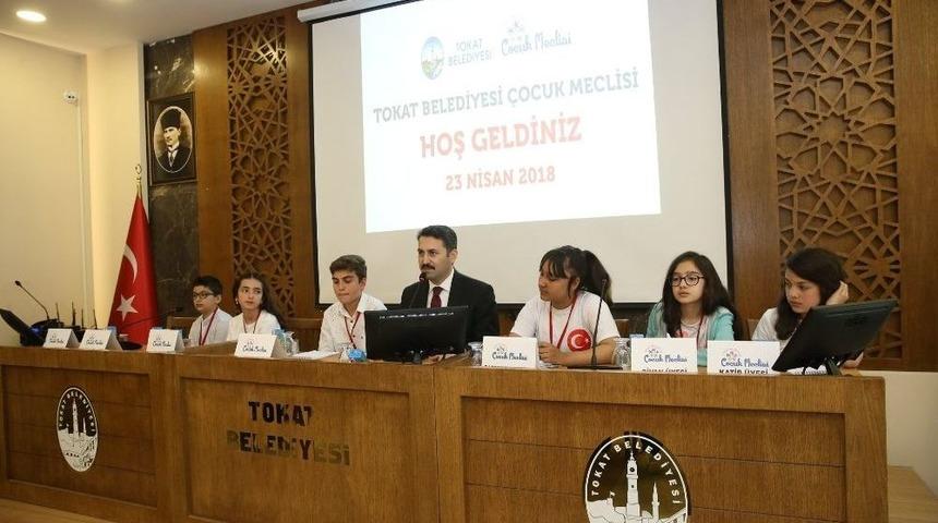 Tokat Belediyesi &Ccedil;ocuk Meclisi 23 Nisan&rsquo;da Toplandı