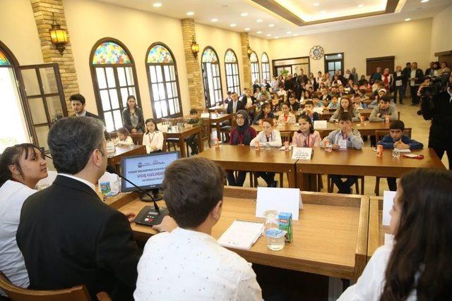 Tokat Belediyesi Çocuk Meclisi 23 Nisan’da Toplandı