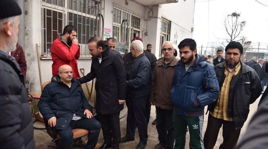 Başkan Doğan, Yangın B&ouml;lgesinde İncelemelerde Bulundu