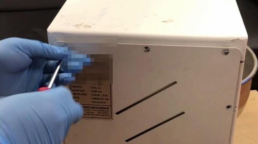 Hamur Makinesinden 3 Kilo Uyuşturucu Çıktı