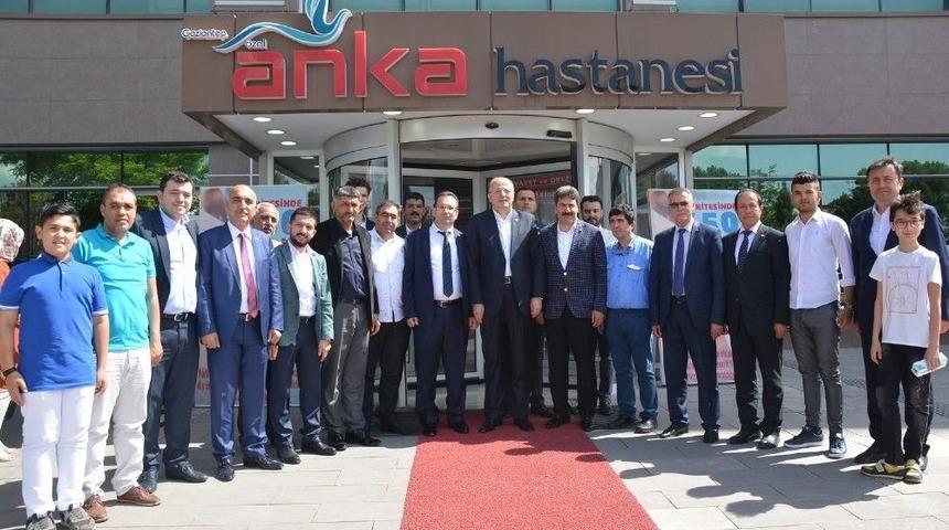 Milletvekili Ko&ccedil;er&rsquo;den Anka&rsquo;da Yatan Hastalara Ziyaret