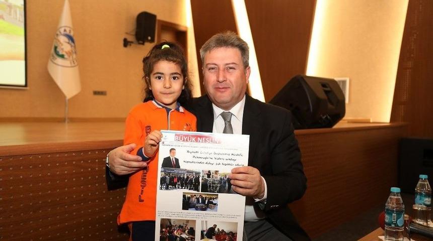 Başkan Palancioğlu&rsquo;dan Miniklere Yerel Y&ouml;netim Dersi