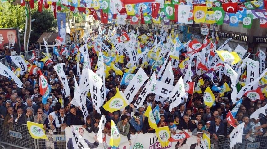 Hakkari&rsquo;de Hdp Mitingi