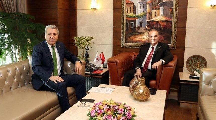 Rekt&ouml;r Budak, Teknopark Ve Yenilenebilir Enerji Projeleri İ&ccedil;in Ankara&rsquo;da