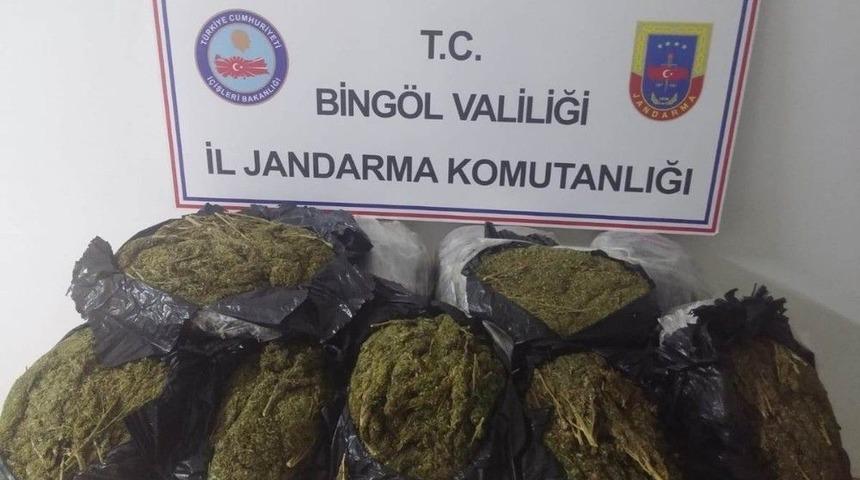Bing&ouml;l&rsquo;de 24 Kilo Esrar Ele Ge&ccedil;irildi
