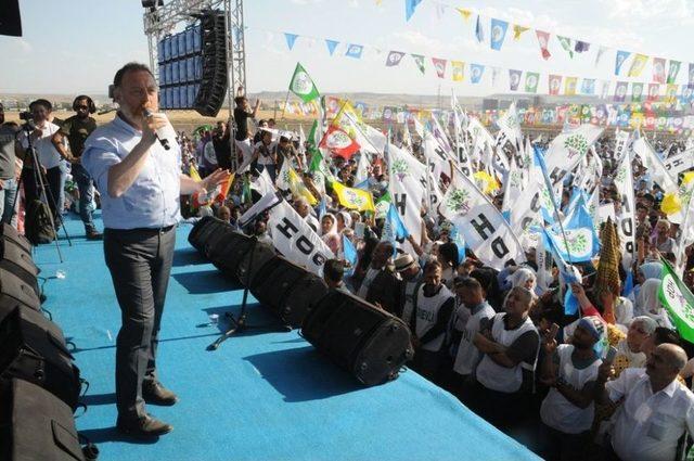 Hdp Eş Genel Başkanı Temelli’den Cizre Mitingi